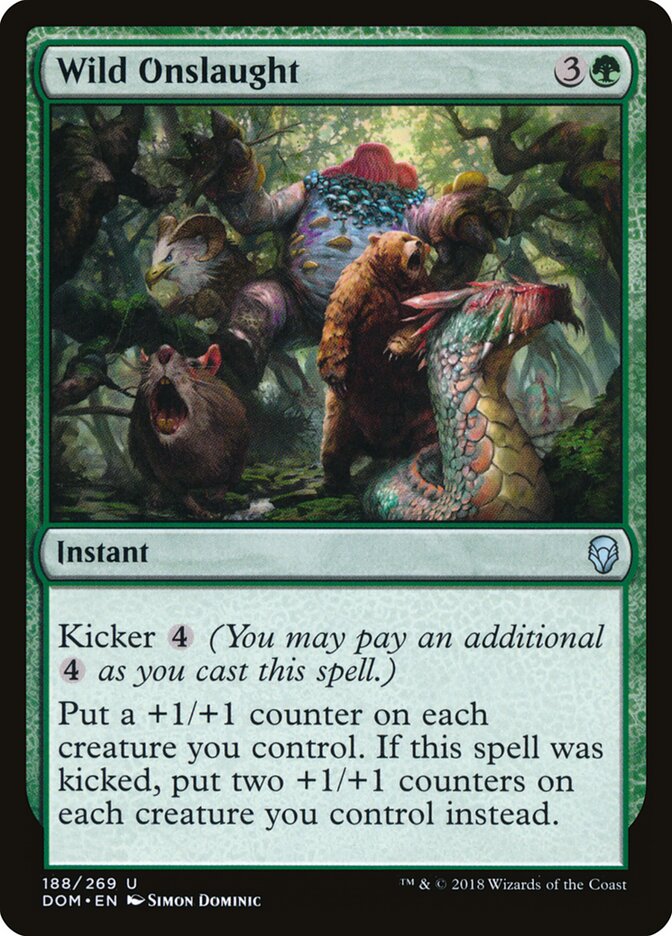 Wild Onslaught (188) - Dominaria (DOM)