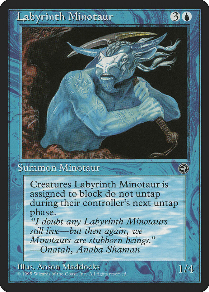Labyrinth Minotaur (30a) - Homelands (HML)