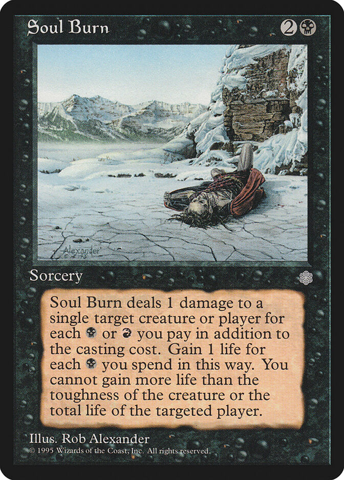 Soul Burn (161) - Ice Age (ICE)