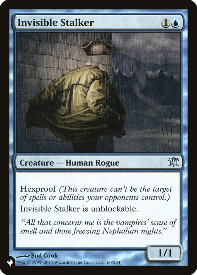 Invisible Stalker (ISD-60) - The List (PLST)