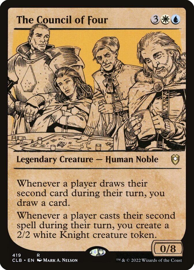 The Council of Four (419) - Commander Legends: Battle for Baldur's Gate (CLB)
