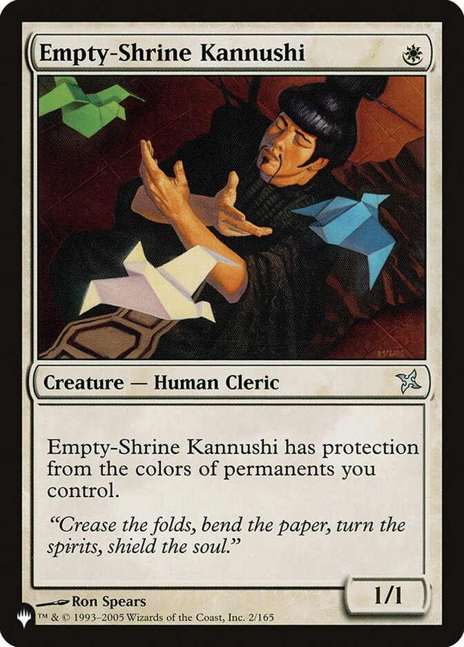 Empty-Shrine Kannushi (BOK-2) - The List (PLST)