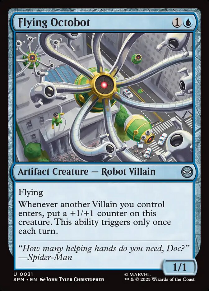 Flying Octobot (31) - [Foil] Marvel's Spider-Man (SPM)
