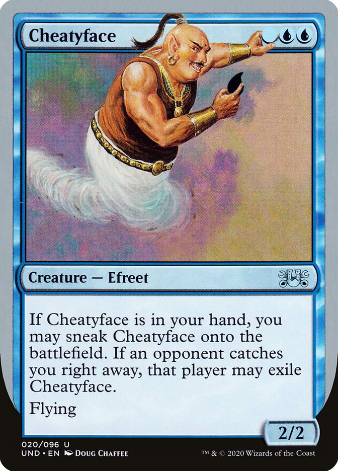 Cheatyface (20) - Unsanctioned (UND)