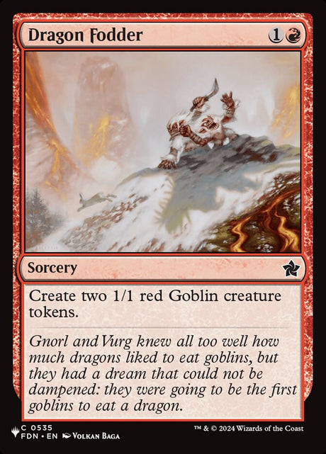 Dragon Fodder (FDN-535) - The List (PLST)