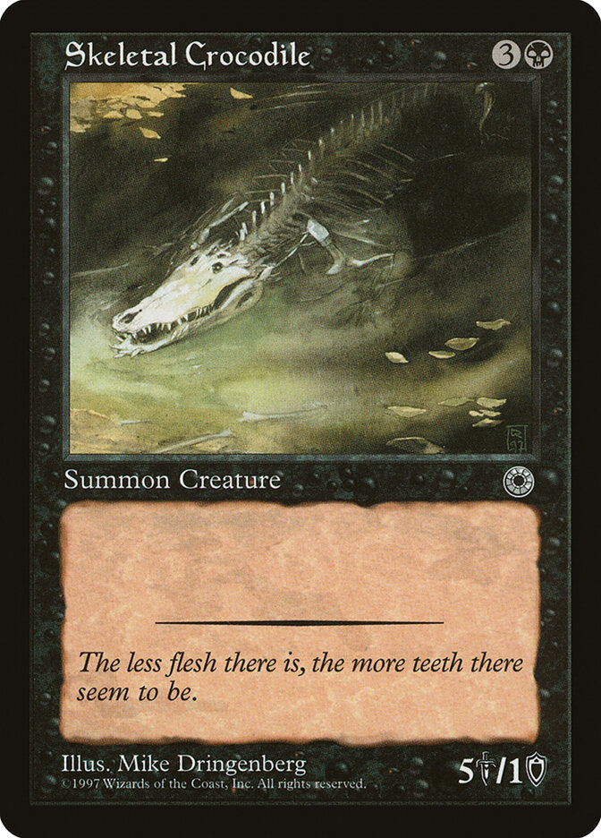 Skeletal Crocodile (110) - Portal (POR)