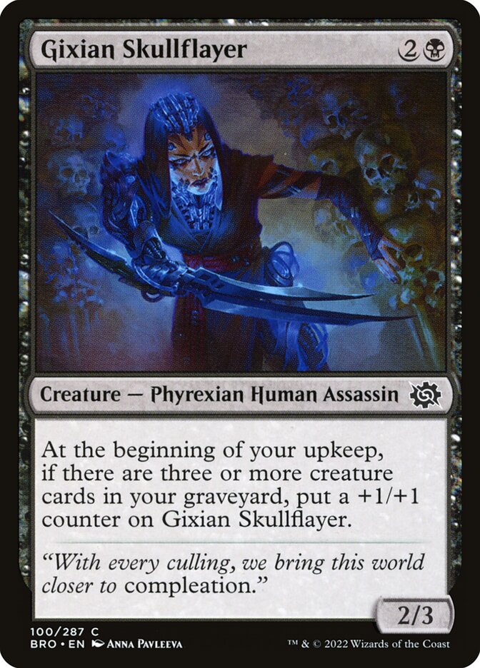 Gixian Skullflayer (100) - The Brothers' War (BRO)