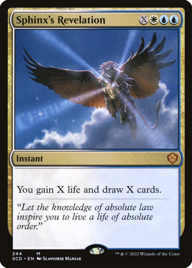 Sphinx's Revelation (244) - Starter Commander Decks (SCD)