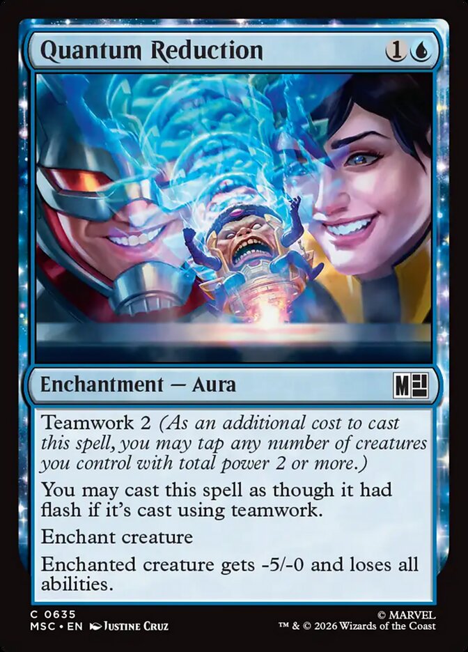 Quantum Reduction (635) - Marvel Super Heroes Commander (MSC)