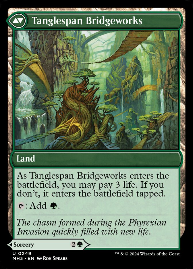 Bridgeworks Battle // Tanglespan Bridgeworks (249) - Modern Horizons 3 (MH3)