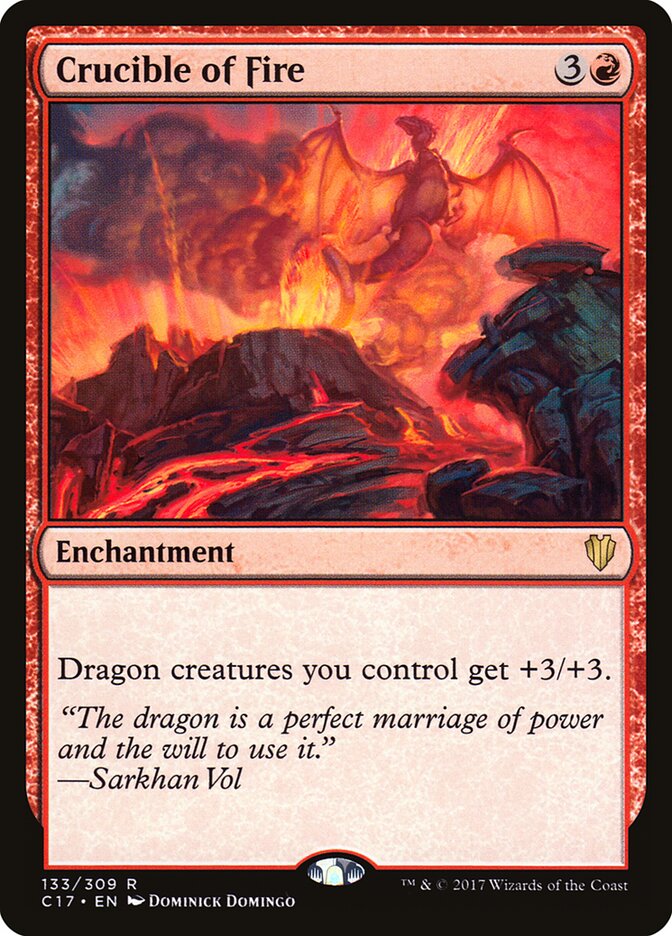 Crucible of Fire (133) - Commander 2017 (C17)