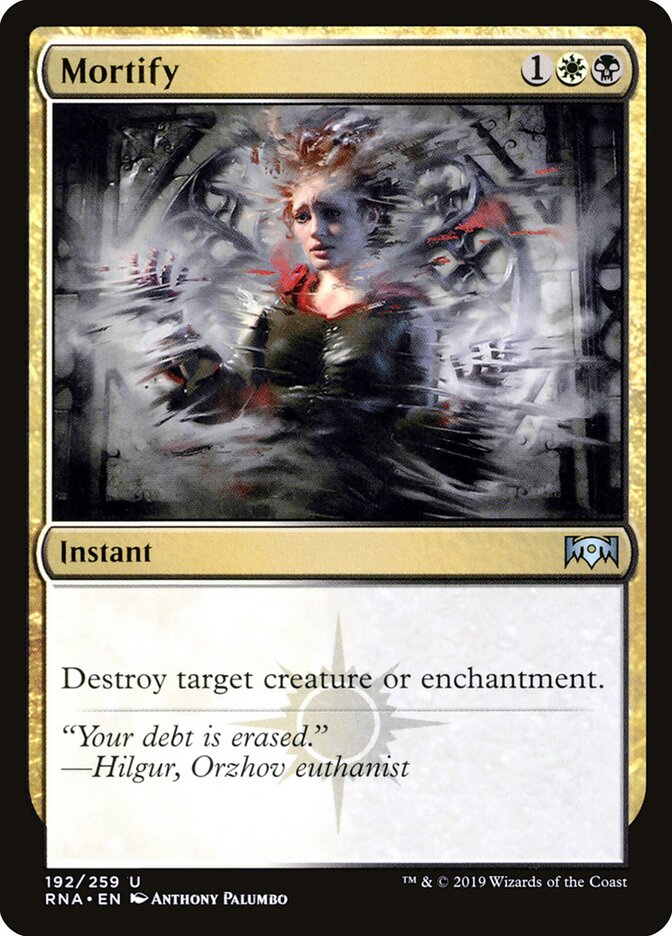 Mortify (192) - Ravnica Allegiance (RNA)