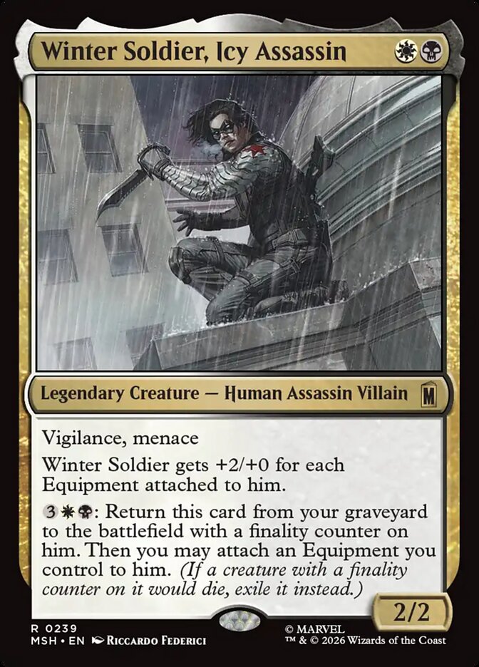 Winter Soldier, Icy Assassin (239) - Marvel Super Heroes (MSH)