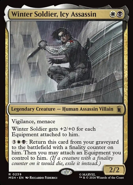 Winter Soldier, Icy Assassin (239) - Marvel Super Heroes (MSH)