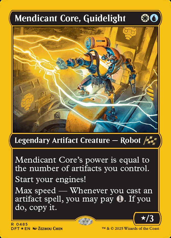 Mendicant Core, Guidelight - [First Place Foil] Aetherdrift (DFT)