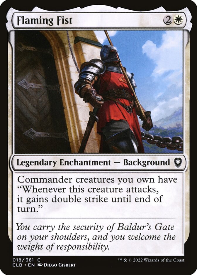 Flaming Fist (18) - Commander Legends: Battle for Baldur's Gate (CLB)