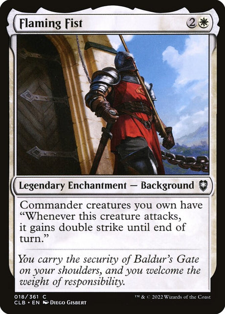 Flaming Fist (18) - Commander Legends: Battle for Baldur's Gate (CLB)