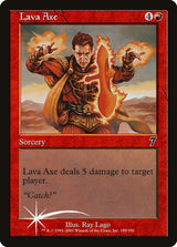 Lava Axe (199) - Seventh Edition (7ED)