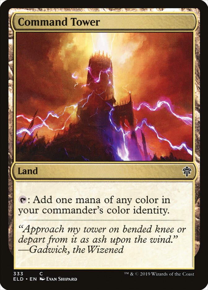 Command Tower (333) - Throne of Eldraine (ELD)