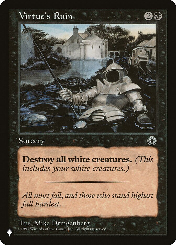 Virtue's Ruin (POR-116) - The List (PLST)