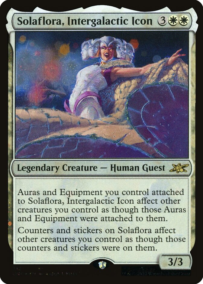 Solaflora, Intergalactic Icon (313) - Unfinity (UNF)