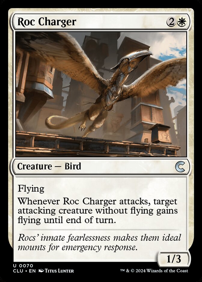 Roc Charger (70) - Ravnica: Clue Edition (CLU)