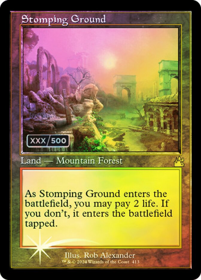 Stomping Ground (413z) - Ravnica Remastered (RVR)