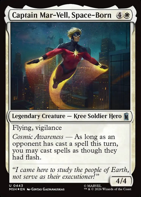 Captain Mar-Vell, Space-Born (443) - Marvel Super Heroes (MSH)