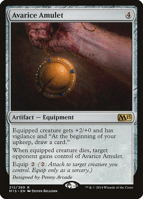Avarice Amulet (212) - Magic 2015 (M15)
