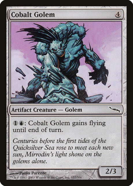 Cobalt Golem (157) - Mirrodin (MRD)
