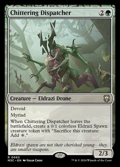 Chittering Dispatcher (63) - Modern Horizons 3 Commander (M3C)