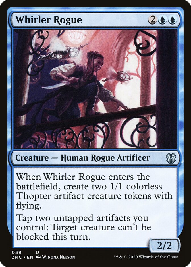 Whirler Rogue (39) - Zendikar Rising Commander (ZNC)