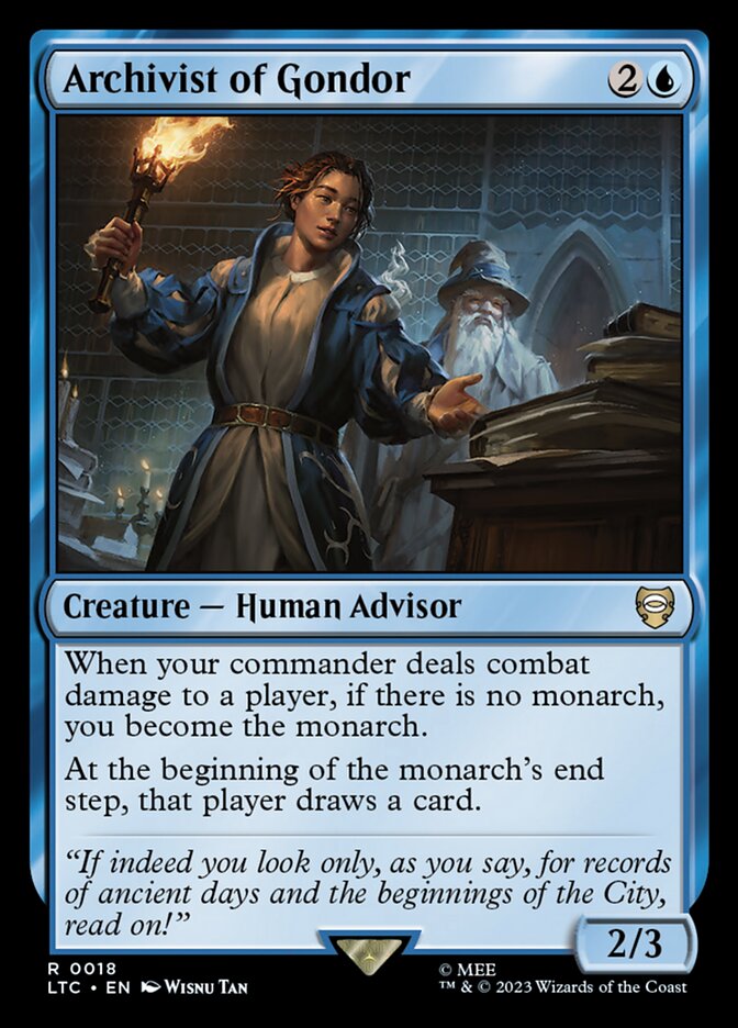 Archivist of Gondor (18) - Tales of Middle-earth Commander (LTC)