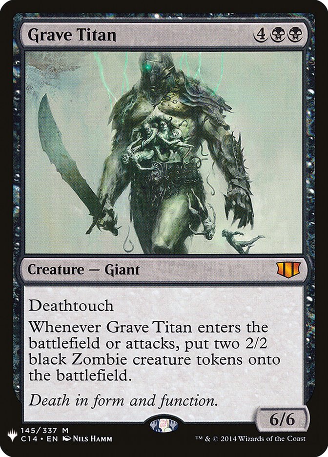 Grave Titan - The List (PLST)
