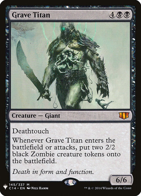 Grave Titan (C14-145) - The List (PLST)