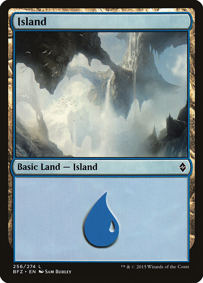Island (256a) - Battle for Zendikar (BFZ)