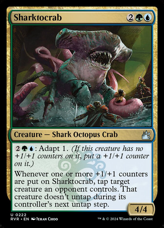 Sharktocrab (222) - Ravnica Remastered (RVR)