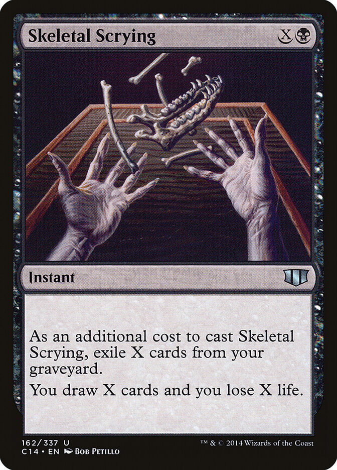 Skeletal Scrying (162) - Commander 2014 (C14)
