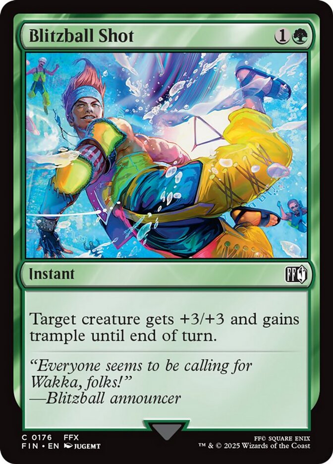 Blitzball Shot (176) - [Foil] Final Fantasy (FIN)