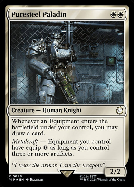 Puresteel Paladin (698) - Fallout (PIP)