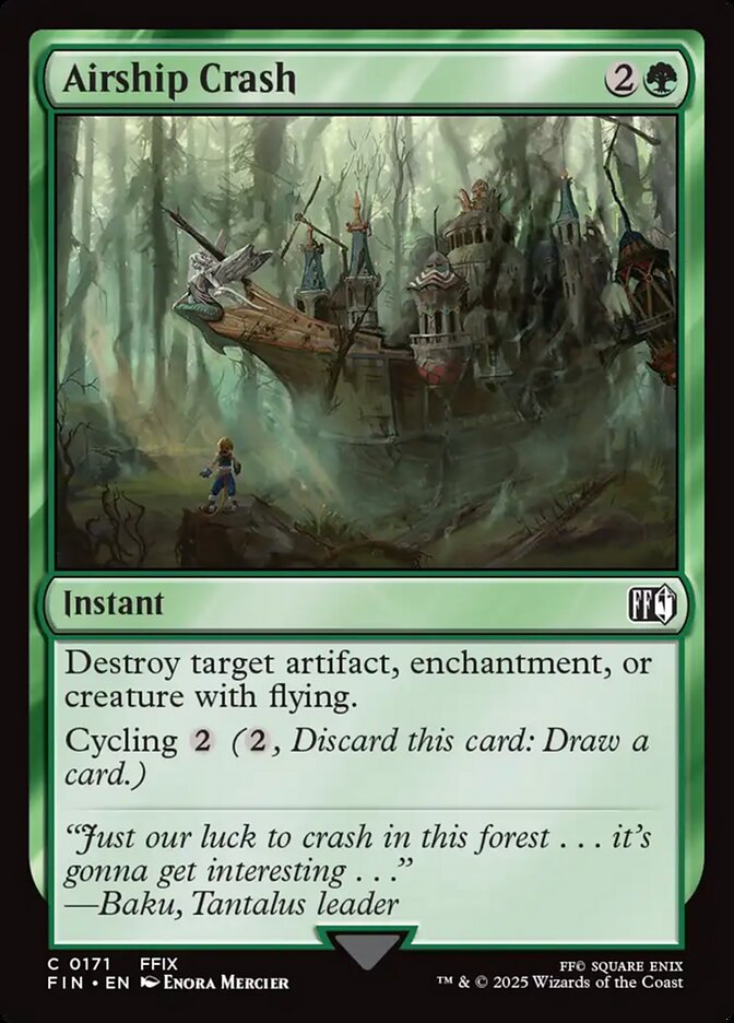 Airship Crash (171) - [Foil] Final Fantasy (FIN)