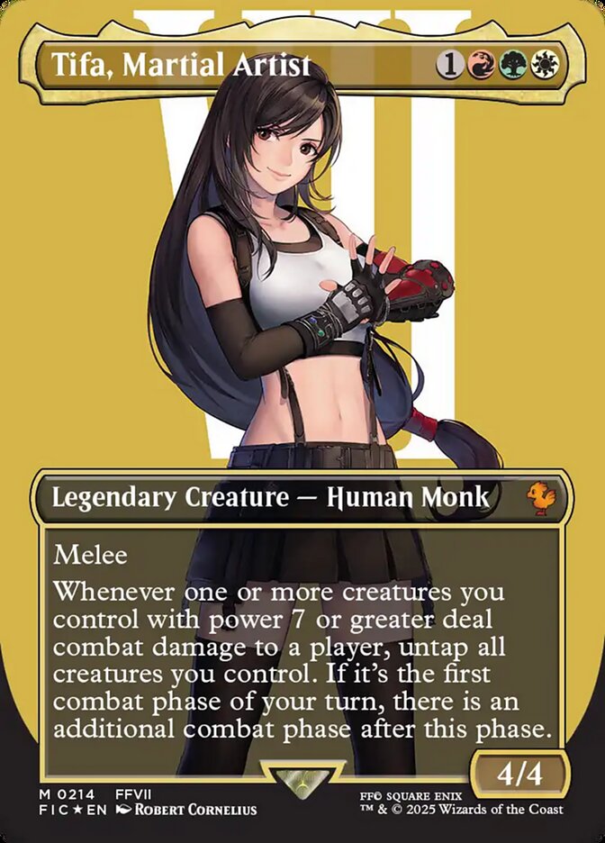 Tifa, Martial Artist (214) - Final Fantasy Commander (FIC)