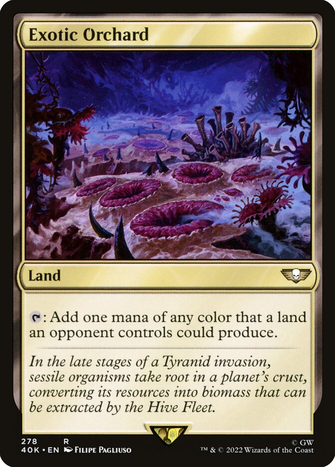 Exotic Orchard (278) - Warhammer 40,000 Commander (40K)
