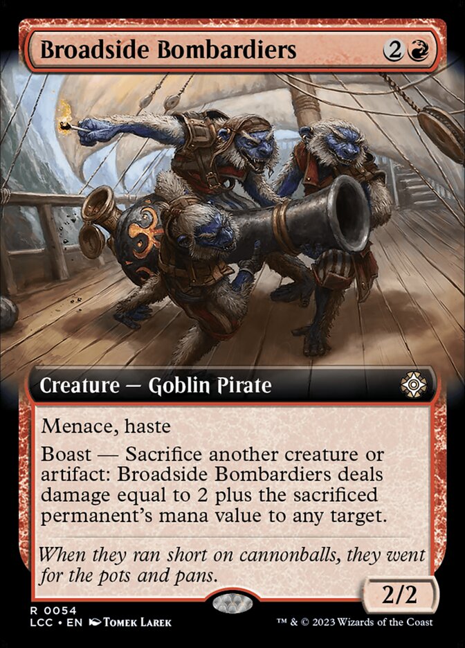 Broadside Bombardiers (54) - The Lost Caverns of Ixalan Commander (LCC)