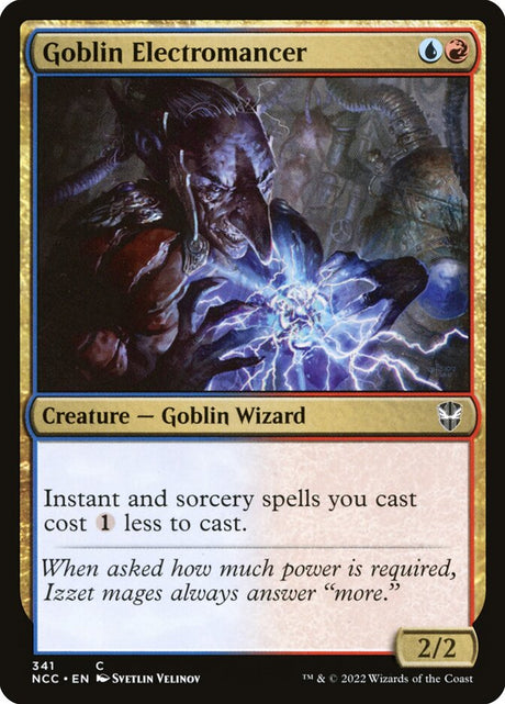 Goblin Electromancer (341) - New Capenna Commander (NCC)