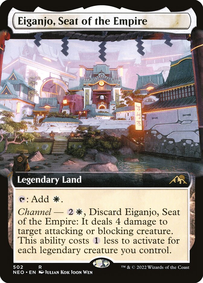 Eiganjo, Seat of the Empire (502) - Kamigawa: Neon Dynasty (NEO)
