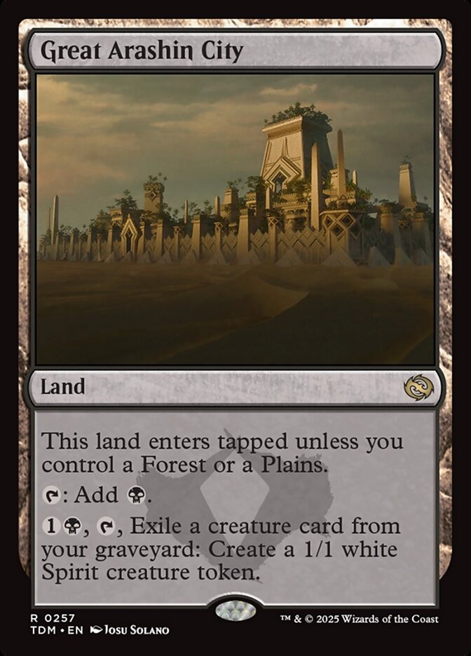 Great Arashin City (257) - [Foil] Tarkir: Dragonstorm (TDM)