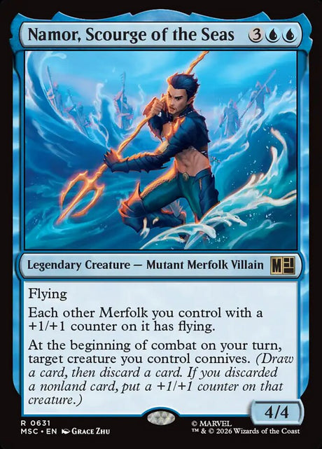 Namor, Scourge of the Seas (631) - Marvel Super Heroes Commander (MSC)