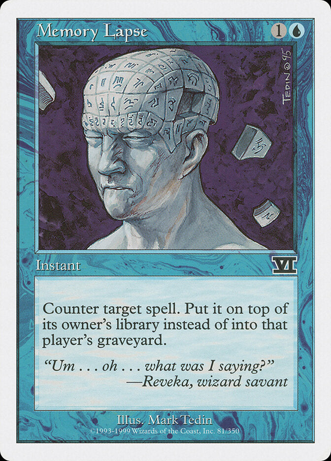 Memory Lapse (81) - Classic Sixth Edition (6ED)