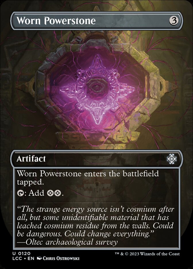 Worn Powerstone (120) - The Lost Caverns of Ixalan Commander (LCC)
